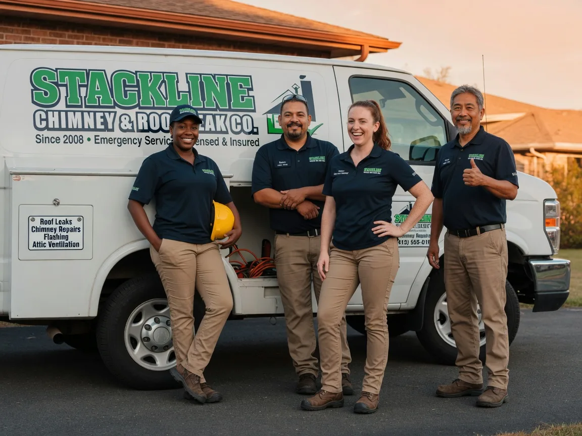 Chimney flashing repair company in Lyndhurst, VA